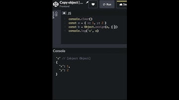 #25 Copy object   Object assign   JavaScript   Frontend   Take it easy #shorts