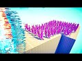 100x NEON WARRIOR vs EVERY GOD -🏹 Totally Accurate Battle Simulator TABS