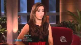Alyson Hannigan On Ellen october 2009