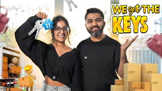 අපිට යතුර හම්බුනා 🔑🏡| Moving Into Our New Apartment 🚚📦