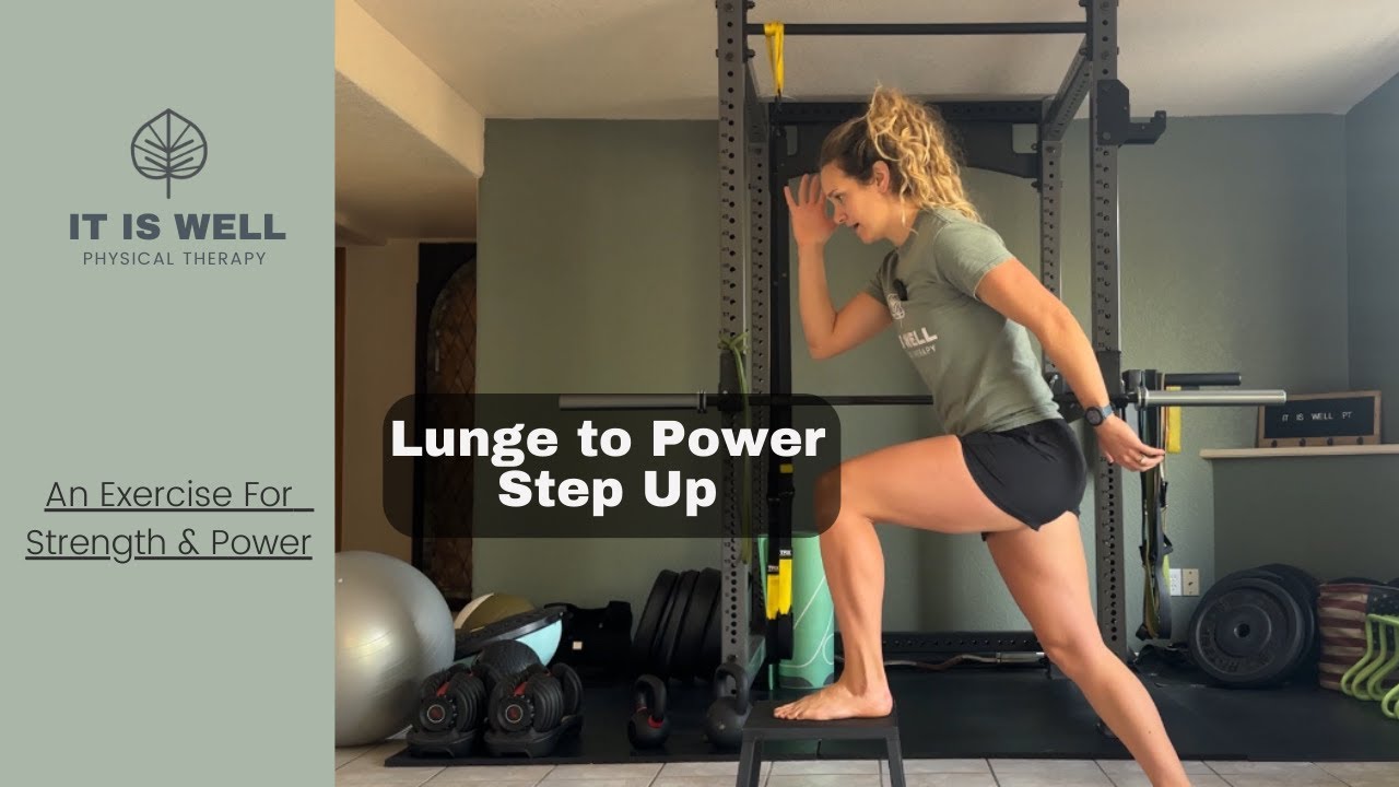 Lunge to Power Step - YouTube