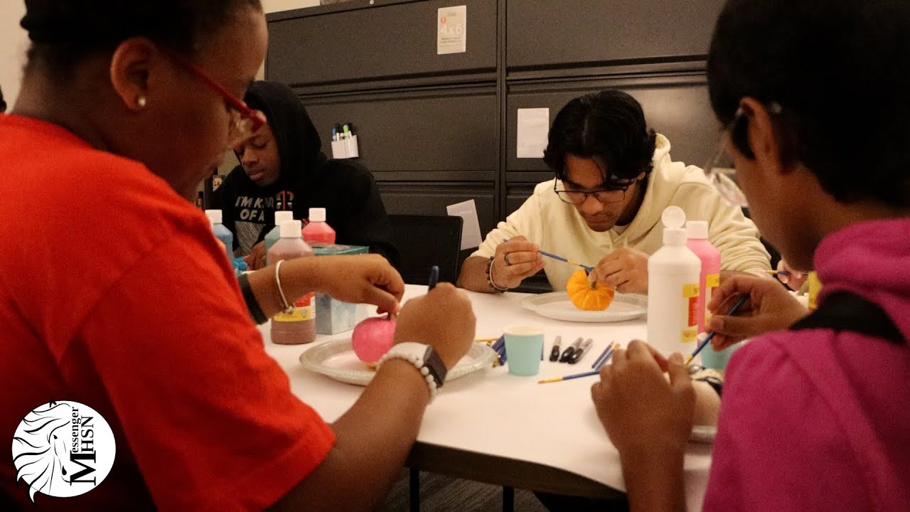 Wellness Lab Hosts Pumpkin Painting