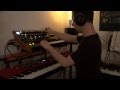 Funk/fusion jam with Moog Sub 37