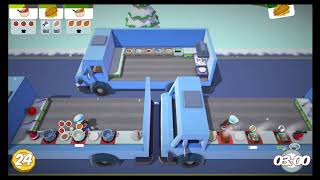 Overcooked Level 3-3 2 Player Co-op 3 Stars (PS4)