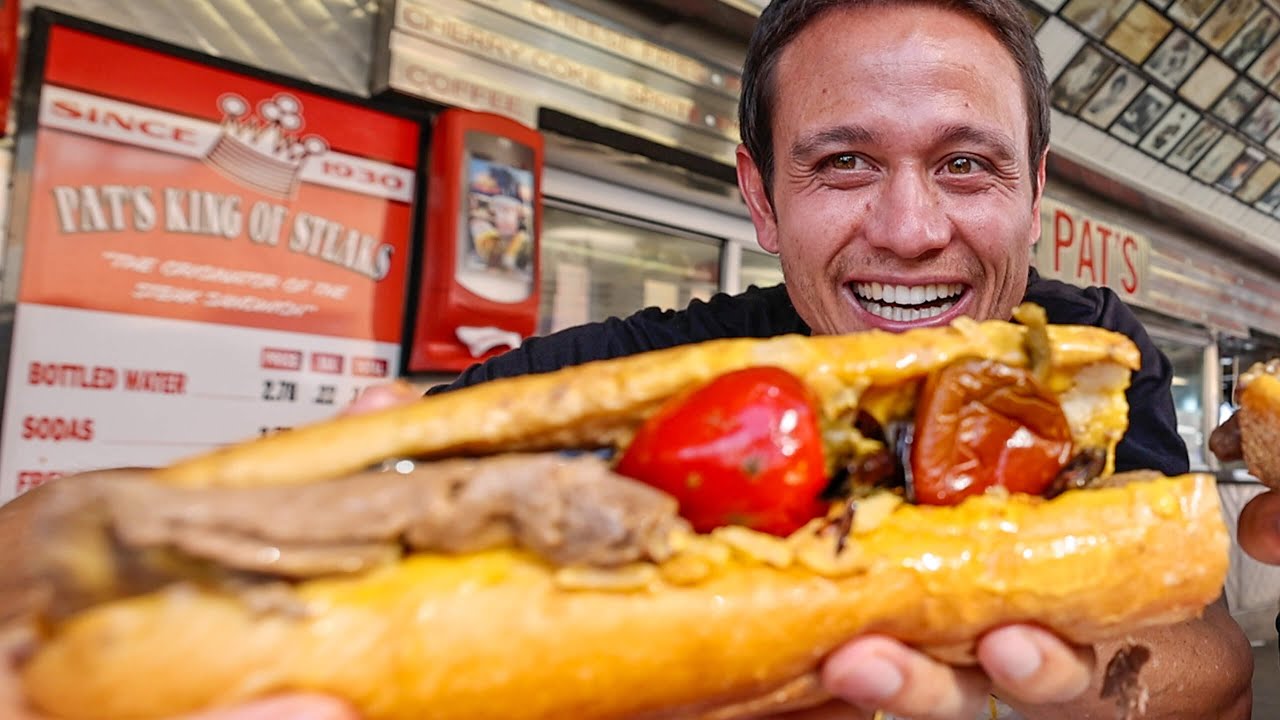 Philly Cheesesteak Tour - 5 FAMOUS STEAKS TO EAT!! | American Fast Food in Philadelphia! | Mark Wiens