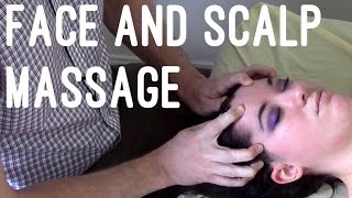 Massage Tutorial: Face and scalp (myofascial release)