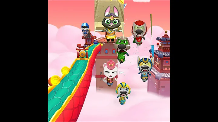 Best Funny Fails Talking Tom Gold Run VS Tom Hero Dash VS Tom Gold Run 2 #shorts #talkingtomgoldrun