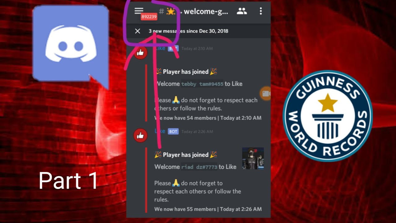 Discord World Record Thousand Of Ping Youtube