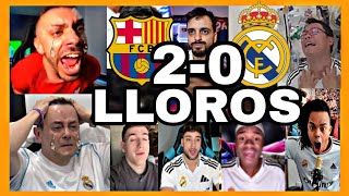 🤣🔥LOS MEJORES LLOROS MADRIDISTAS EN EL BARCELONA 2 REAL MADRID 0 (BARCELONA CAMPEÓN)
