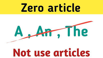 Zero article in English | A, an, the articles | English | Part 2 | Learn English | Sunshine English