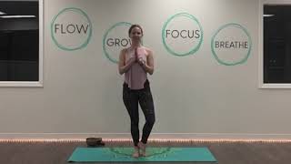 Yoga Demo: Tree Pose Variation 1