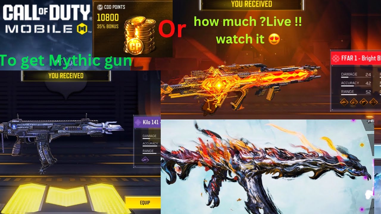 “How Much CP Do You REALLY Need to Get a Mythic Gun in COD Mobile ...