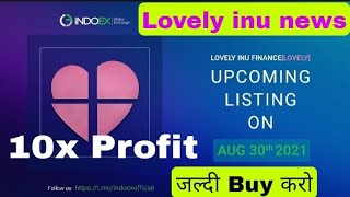 Lovely inu coin today news Lovely inu | Price Pridiction 1$ end of dec. 100% Profit