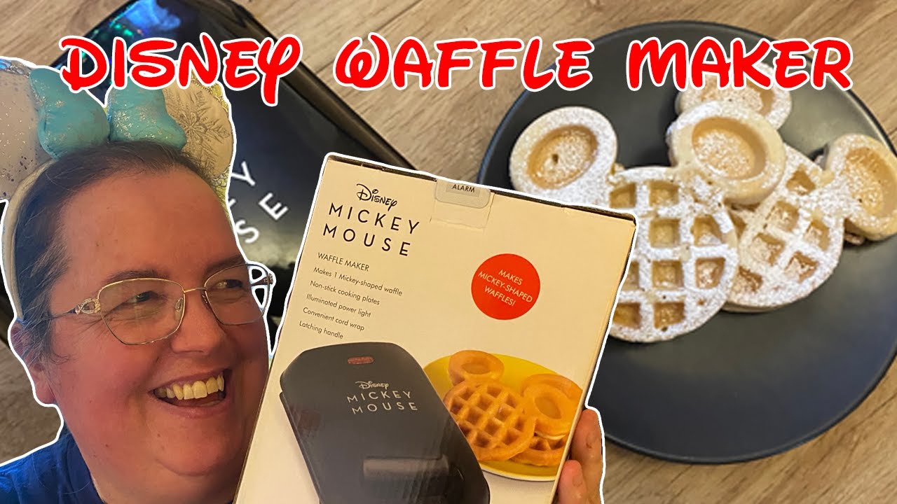 Mickey Mouse Waffle Maker!! Just like the Parks!! Disney DIY 