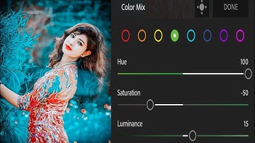 Lightroom Blue And Orange Colour Effect Photo Editing tutorial | Lightroom Background Colour Change