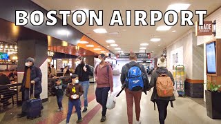 Exploring Boston Logan International Airport Terminals B & C