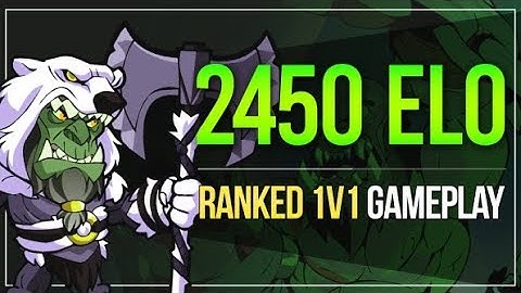 2450 ELO Ranked | Xull Diamond Brawlhalla 1v1 Gameplay