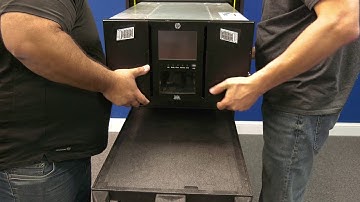 HP MSL6480 Control Chassis Replacment Video