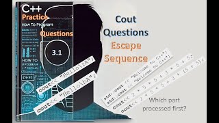 New C++ 14: 3.1- Cout questions - Escape sequence - Arithmetic operators - شرح عربي