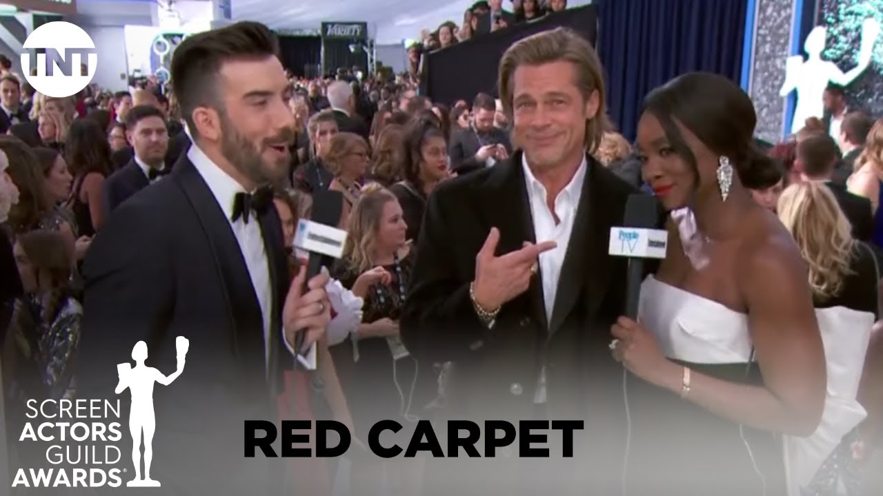 Brad Pitt: Red Carpet Interview | 26Th Annual Sag Awards | Tnt - Youtube