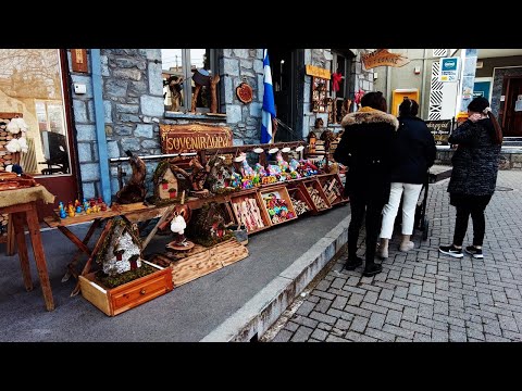VITINA - PELOPONNESE | GREEK Mountain 🏔 Village Walking Travel Tour