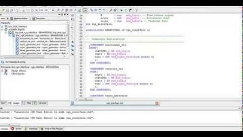Control VGA con FPGA SPARTAN3E -Parte I-