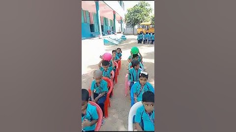 Pass the 🏀 Ball game by LKG kids