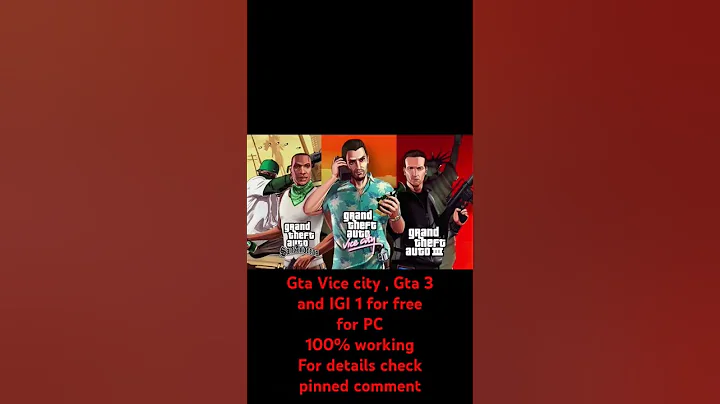 GTA VC , GTA 3 , IGI 1 FREE DOWNLOAD FOR PC #gtavicecity #gta3 #igi