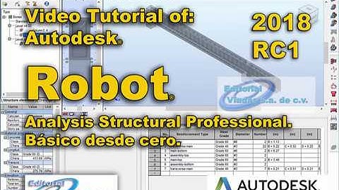 Curso de Autodesk Robot 2018 para Estructuras de Concreto | Tutorial de Autodesk Robot 2018