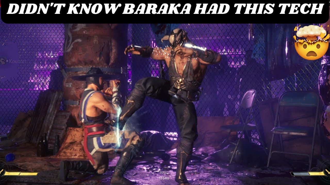 Damn...Never knew Baraka had this tech