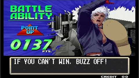 kof2000 A only pray level8 challenge K