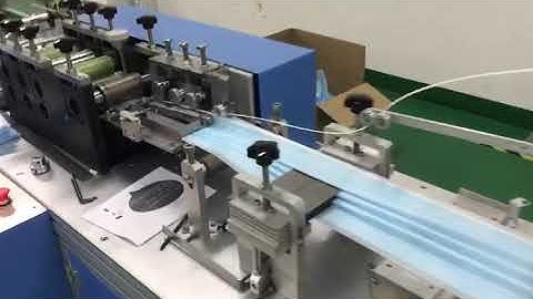 Automatic face mask making machine