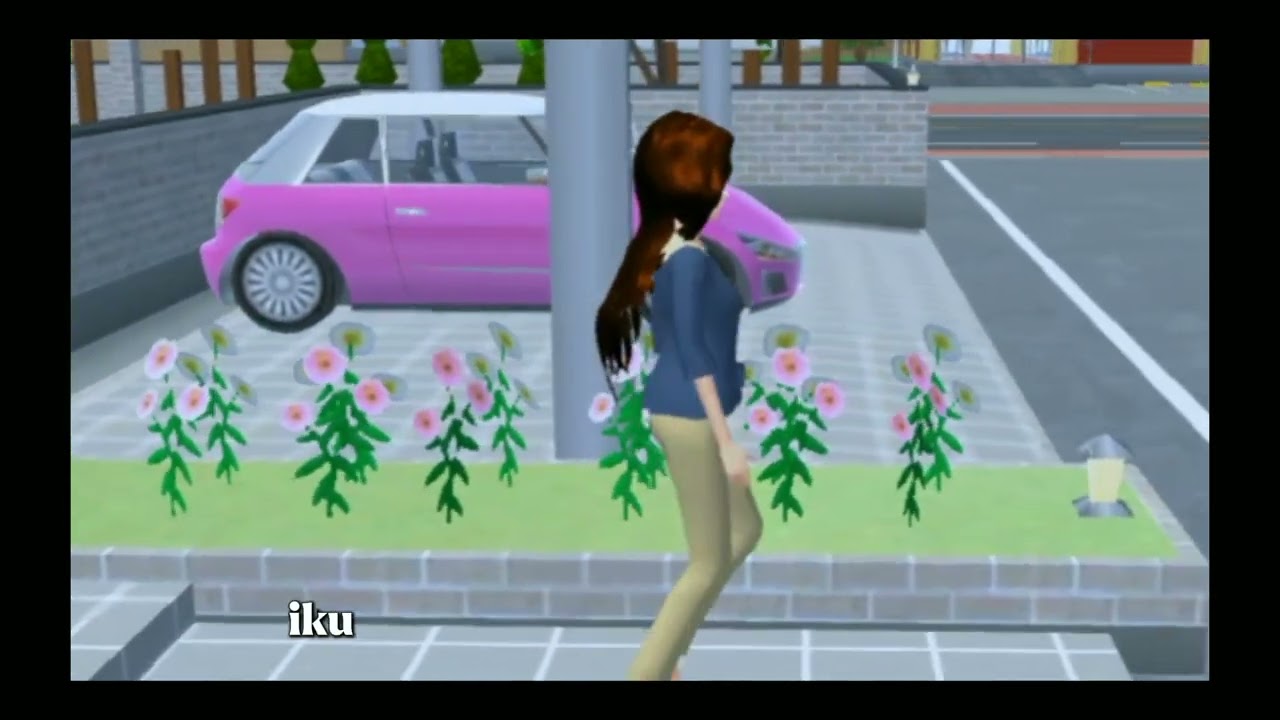 A DAY IN MY LIFE NYALON | Game Sakura School Simulator 