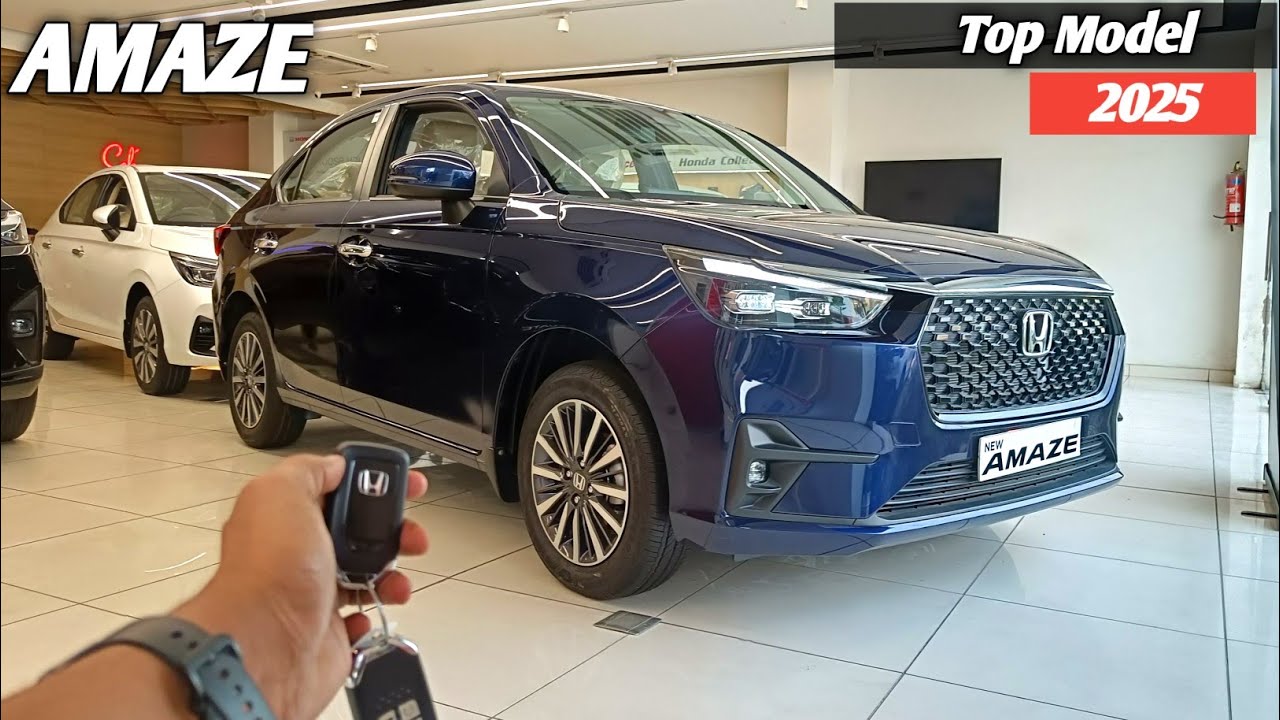 Honda Amaze Top Model 2025 ❣️| Amaze Top Model Zx Cvt Review! Price • Features 😍|