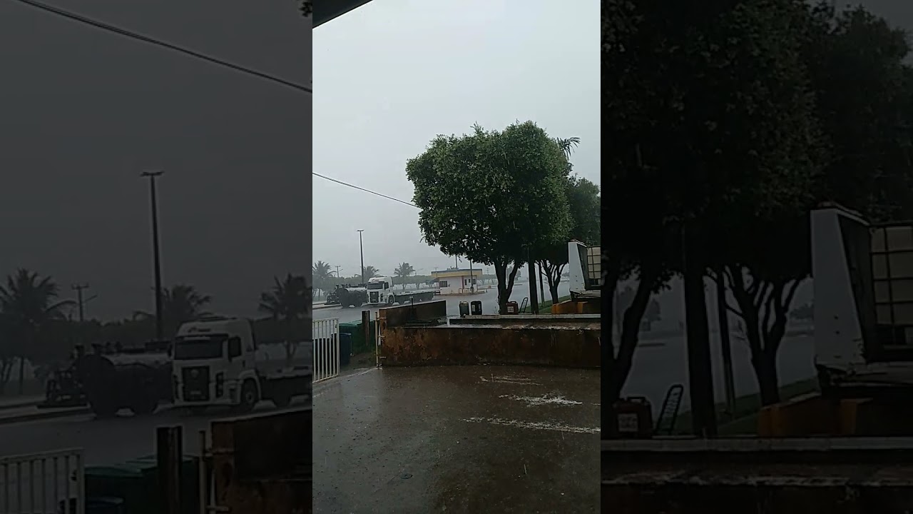 muito vento e chuva amanhã em Sorriso MT.