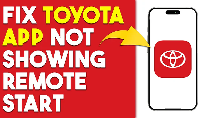 How To Fix Toyota App Not Showing Remote Start (Troubleshoot The Issue Quickly With This Guide)