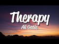 Ali Gatie Therapy Lyrics