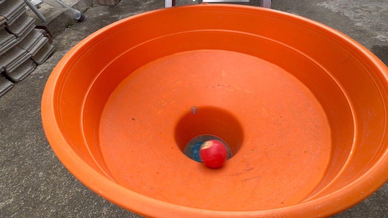 Super huge orange funnel ☆ The world's most relaxing ASMR - YouTube