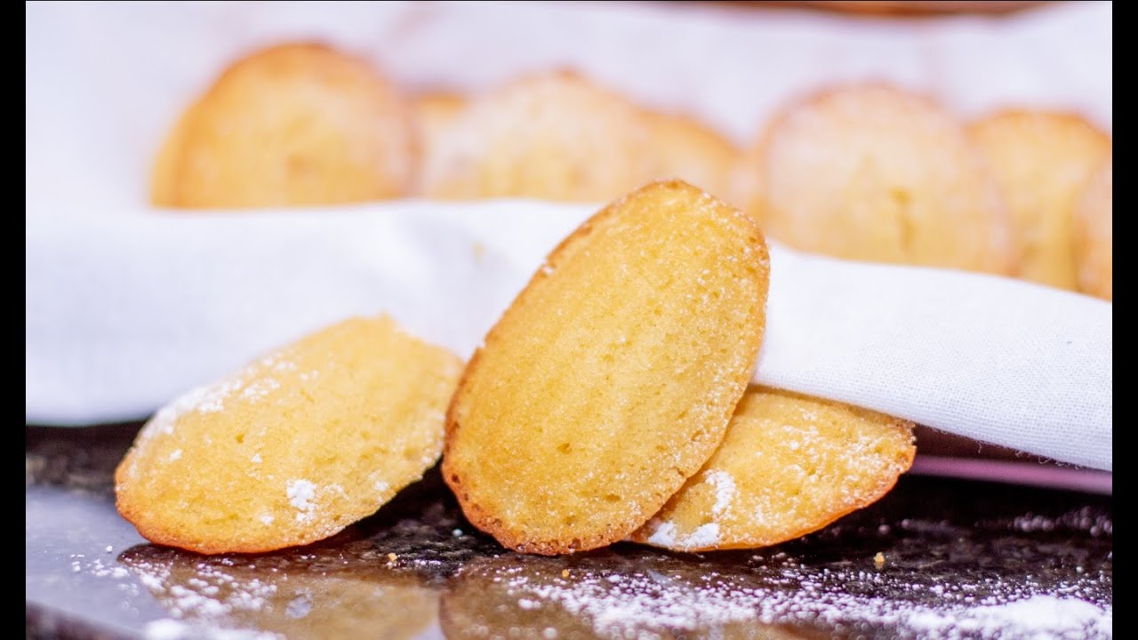 Baking Birdie's simple madeleine recipe YouTube