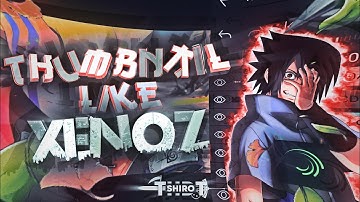 Thumbnail Like Xenoz / AlightMotion Tutorial 3.9.0 📱