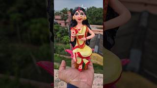 Diy maa kamakhya murti painting 🙏🏻#art #shorts #clay #model #trending