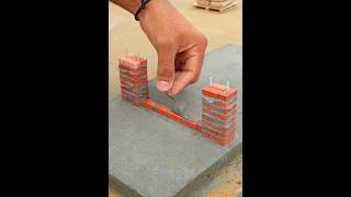#USA Mini Bus Stop Construction  #usareels #usashorts #miniconstruction #usa #mrpsychobean @MrBeast