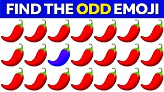 Find the Odd Emoji | Emoji Quiz