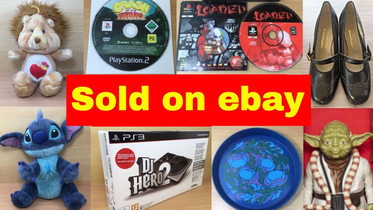 10 items sold on ebay Reselling on ebay UK YouTube