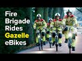 This Fire Brigade Rides Gazelle eBikes!