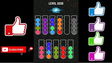 Ball Sort Puzzle Level 2220