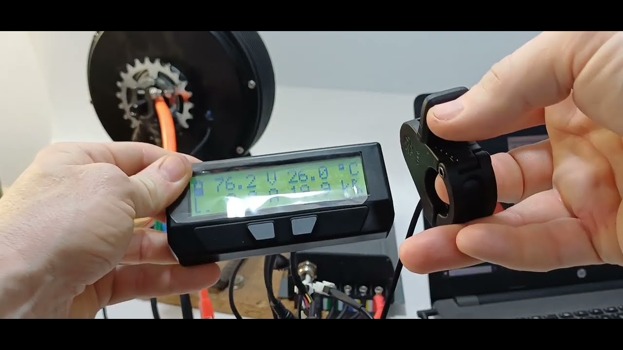 Sabvoton SVMC 72150 with Wiring harness, Cycle Analyst - complete wiring and setup guide