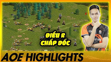 ĐIỀU R TRÊN PHÂN - Chim Sẻ Đi Nắng tự tin chấp dốc CAO THỦ TRUNG QUỐC | AoE Highlights