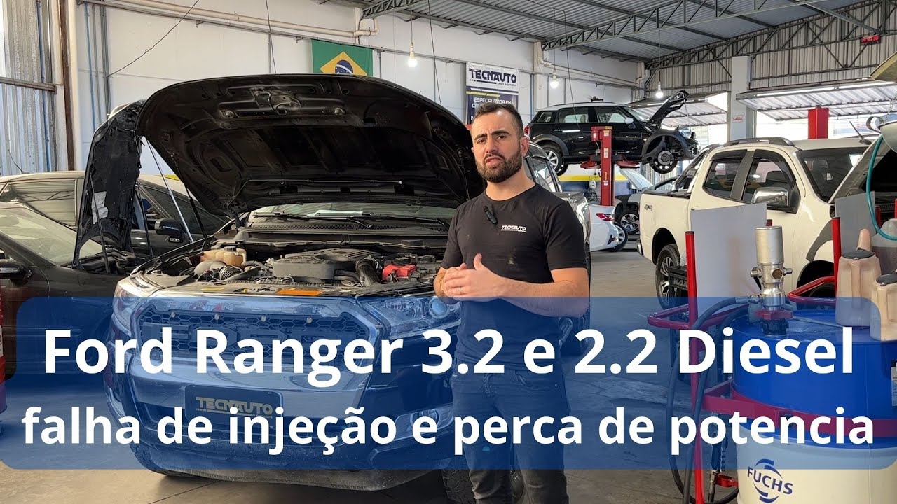 Ford Ranger 3.2 e 2.2 diesel com falha de injeção, sem