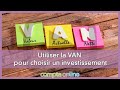 La van ou valeur actuelle nette